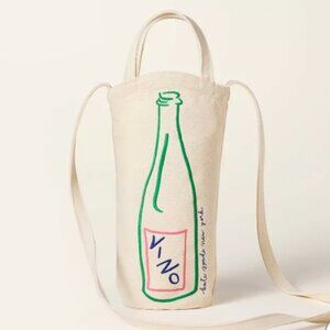 Kate Spade New York x Target Wine Embroidered Canvas Tote Bag